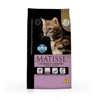 Ração Seca Farmina Matisse Para Gatos Adultos Castrados Cordeiro - 2 Kg