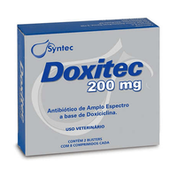 Antibiótico Doxitec Syntec - 16 Comprimidos - 200 Mg