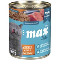 Ração Úmida Lata Total Max Patê Atum & Sardinha para Gatos Adultos