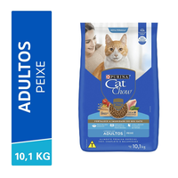Ração Nestlé Purina Cat Chow Adultos Defense Plus Peixe - 10.1 Kg