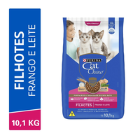 Ração Nestlé Purina Cat Chow Filhotes Frango E Leite - 10.1 Kg