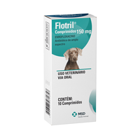 Antimicrobiano Msd Flotril - 150 Mg - 10 Comprimidos