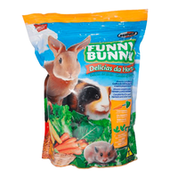 Ração Supra Funny Bunny Delícias da Horta Coelhos, Hamster e Pequenos Roedores