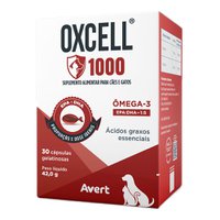 Suplemento Avert Oxcell 1000 Mg - 30 Cápsulas