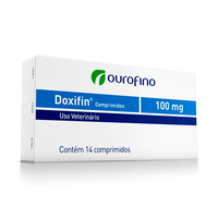 Antimicrobiano Ourofino Doxifin Tabs 14 Comprimidos - 100 Mg