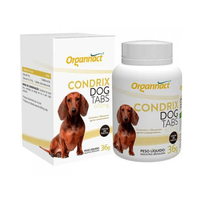 Suplemento Organnact Condrix Dog Tabs Com 60 Tabletes 600 Mg - 60 Comprimidos