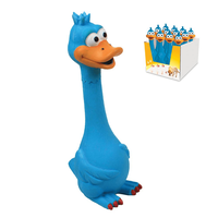 Brinquedo Chalesco Látex Pato Azul - Grande - 1 Unidade