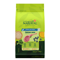 Ração Seca Guabi Natural Cordeiro e Aveia para Cães Adultos Porte Mini e Pequeno