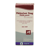 Anti-inflamatório Meloxivet 10 Comprimidos Para Cães De Médio Porte - 2 Mg
