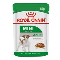 Ração Úmida Sachê Royal Canin Size Health Nutrition Adult Wet para Cães Adultos Raças Mini - 85g