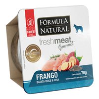 Ração Úmida Fórmula Natural Fresh Meat Gourmet Frango, Batata Doce & Chia para Cães Adultos