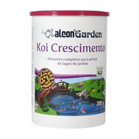 Ração Alcon Para Peixes Koi Garden De Jardim Em Crescimento - 200 G