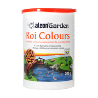 Ração Alcon Para Peixes Garden Koi Colours - 200 G