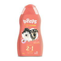Shampoo Pet Society Beeps Estopinha 2 Em 1 Extrato De Aveia 500ml