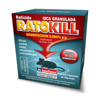 Raticida Rato Kill Granulado 25gr