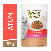 Racão Úmida Nestlé Purina Fancy Feast Sachê Goulash Com Atum Para Gatos Adultos - 85 G