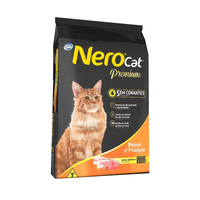 Ração Seca Total Nero Cat Premium Peixe e Frango para Gatos Adultos