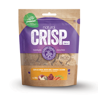 Petisco Natural Crisp Blend Chips Angus, Batata Doce, Cenoura e Alecrim para Cães