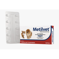 Anti-inflamatorio Vetnil Metilvet - 5 Mg - 10 Comprimidos