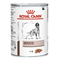 Ração Úmida Lata Royal Canin Veterinary Hepatic para Cães Adultos com Insuficiência Hepática Crônica