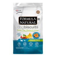 Biscoito Integral Fórmula Natural dogbiscuits Batata-Doce, Banana & Linhaça para Cães de Pequeno Porte