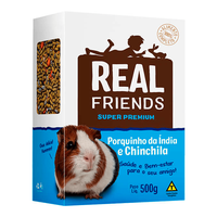 Ração Zootekna Super Premium Real Friends Para Porquinho Da Índia E Chinchila - 500 G