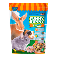 Ração Supra Funny Bunny Blend Coelhos E Pequenos Roedores - 500g