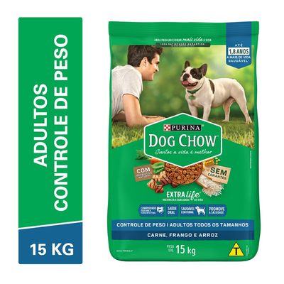 Racao Seca Nestle Purina Dog Chow Light Para Caes Adultos 15 Kg PetCamp