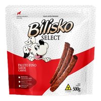 Snacks Bilisko Palitos Finos Carne Para Cães - 500g