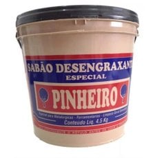 Pasta Sabão Desengraxante Pinheiro Especial para Lavar Mãos 4,5Kg