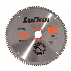 Lâmina de Serra Circular Lufkin 300mm 100 Dentes Alumínio