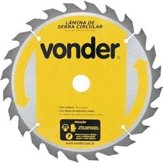 Disco De Serra Circular Vonder Para Madeira 400mm 24 Dentes
