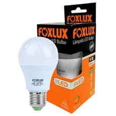 Lâmpada LED Foxlux Bulbo Certificada 09W 6500K A60 BIV