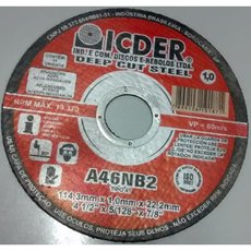 Disco De Corte Icder Fino 4.1/2 Pol.