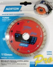 Disco de Corte Norton Diamantado Pro Turbo