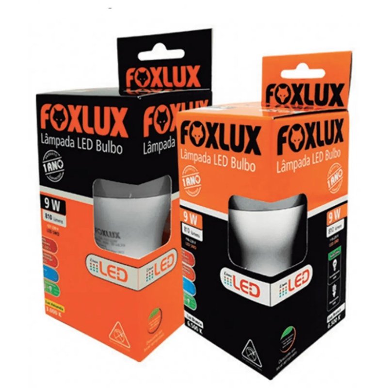 Lâmpada LED Foxlux Bulbo Certificada 15W 6500K BIV