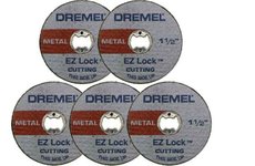 Kit Dremel Com 5 Discos De Corte EZ Lock EZ406