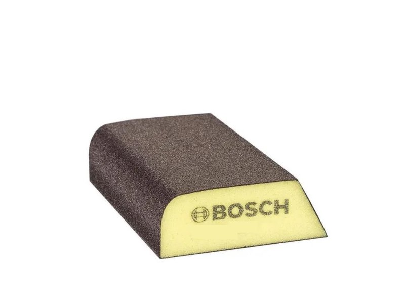 Espuma Abrasiva Bosch S470 Curva Acabamento Fino 69x26x97mm