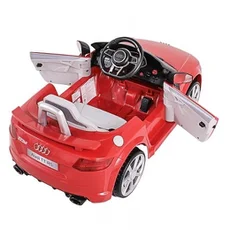 Carrinho Eletrico Audi TT RS 12V Vermelho - Belfix
