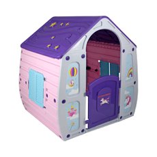 Casinha de Brinquedo Unicornio Infantil Portatil Rosa - Belfix