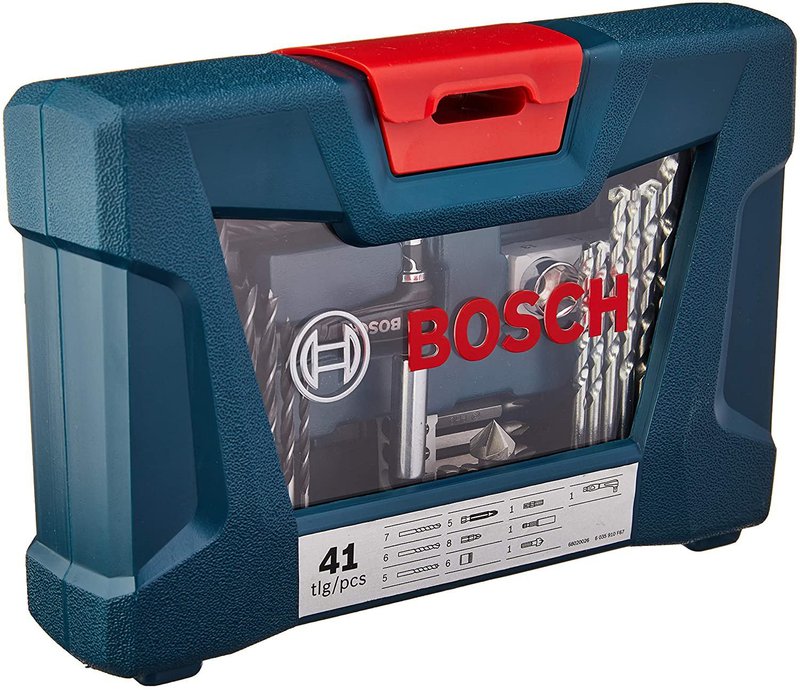 Kit de Brocas Bosch Pontas e Bits V-Line com 41 Peças