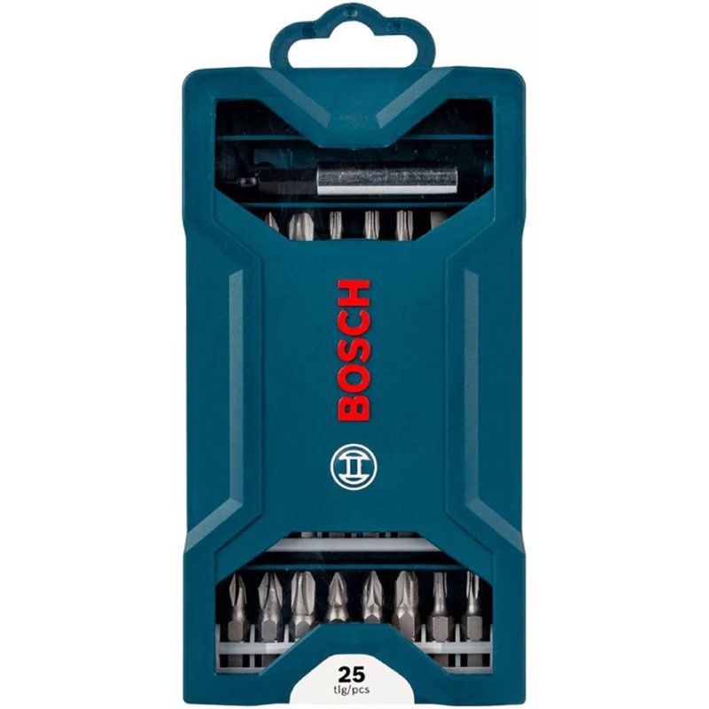 Mini X-LINE Bosch com 25 Pontas Aparafusadoras