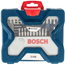 Kit X-Line Bosch de Pontas e Brocas com 43 Peças