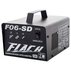 Carregador Bateria Flach F06 (6A/12V)