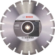 Disco De Corte Diamantado Bosch Para Asfalto 14 Pol. 350mm X 25,4mm
