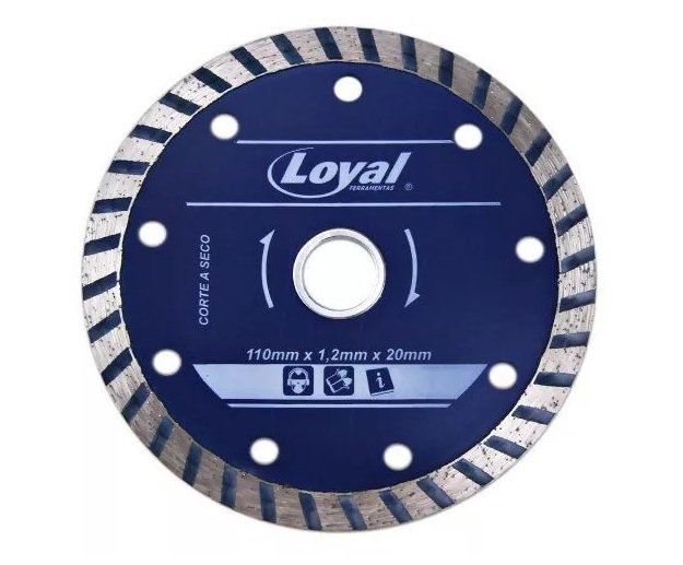 Disco de Corte Loyal Diamantado 4.1/2 Turbo