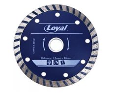 Disco de Corte Loyal Diamantado 4.1/2 Turbo
