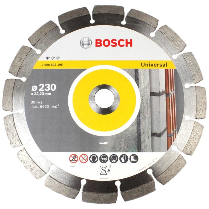 Disco Diamantado Bosch Segmentado Univesal 230mm