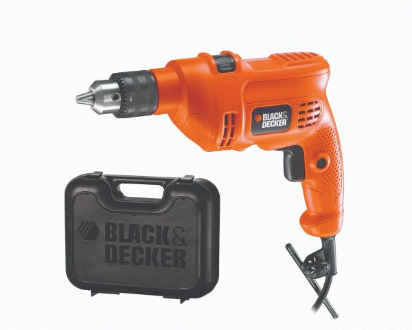 Furadeira de Impacto Black & Decker 3/8 Pol. 560W com Maleta