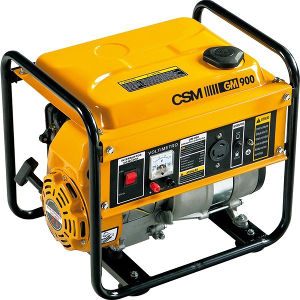 Gerador à Gasolina CSM GM900 110V 900VA Monofásico